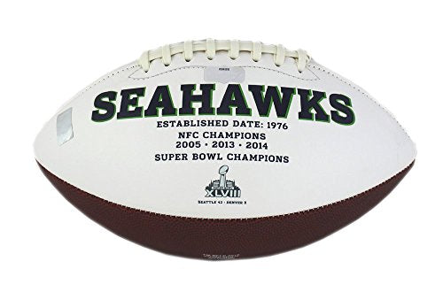 Eddie Lacy Autographed/Signed Seattle Seahawks Embroidered NFL Logo Football - 757 Sports Collectibles