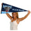 College Flags & Banners Co. Maine Pennant Full Size Felt - 757 Sports Collectibles