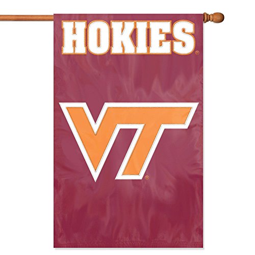 The Party Animal Virgina Tech Hokies Banner College Flag, 44" x 28", AFVT - 757 Sports Collectibles