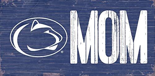 Fan Creations NCAA Penn State Nittany Lions Unisex Penn State University MOM Sign, Team Color, 6 x 12 - 757 Sports Collectibles