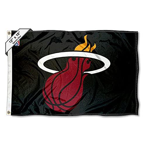 WinCraft Miami Heat Boat Marine and Golf Cart Flag - 757 Sports Collectibles