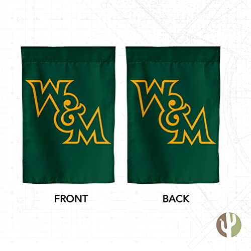 College of William & Mary Garden Flag Tribe W&M Banner 100% Polyester (Design A) - 757 Sports Collectibles