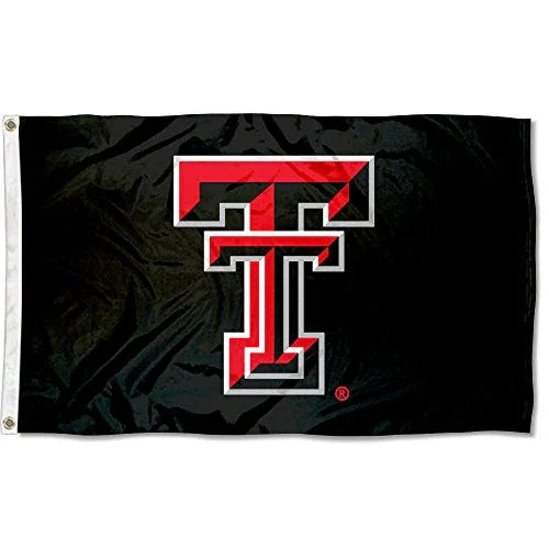 Texas Tech Red Raiders TTU University Large College Flag - 757 Sports Collectibles