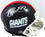 Michael Strahan Autographed NY Giants 81-99 TB Mini Helmet - Beckett W SILVER - 757 Sports Collectibles