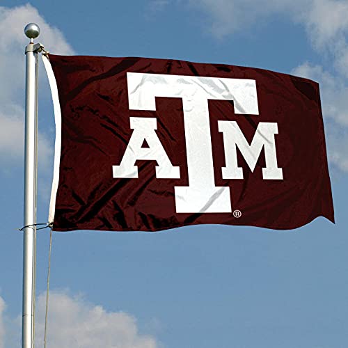 Texas A&M Aggies A&M University Large College Flag - 757 Sports Collectibles