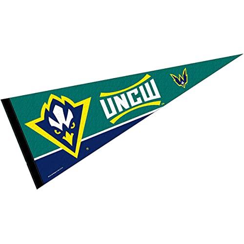 College Flags & Banners Co. Wilmington Seahawks Pennant Full Size Felt - 757 Sports Collectibles