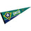 College Flags & Banners Co. Wilmington Seahawks Pennant Full Size Felt - 757 Sports Collectibles
