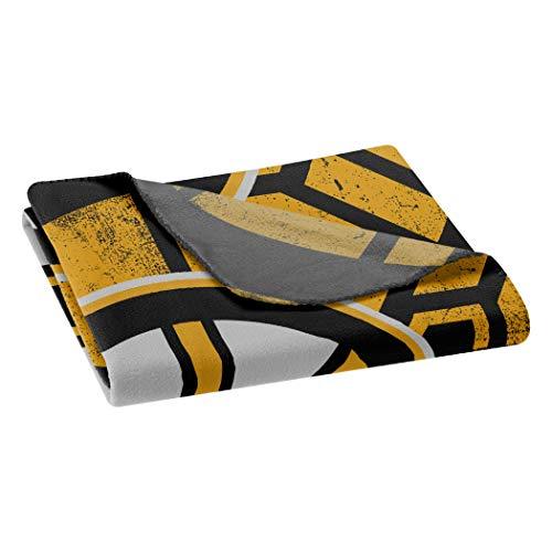 The Northwest Company NHL Boston Bruins "Fade Away" Fleece Throw Blanket, 50" x 60" , Black - 757 Sports Collectibles