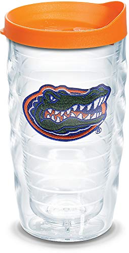 Tervis Made in USA Double Walled University of Florida Gators Insulated Tumbler Cup Keeps Drinks Cold & Hot, 24oz Water Bottle, Gator - 757 Sports Collectibles