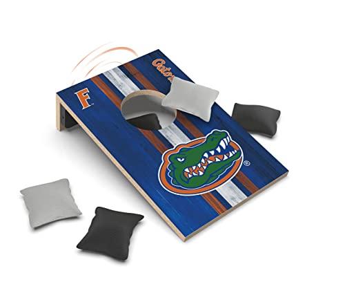 SOAR NCAA Tabletop Cornhole Game and Bluetooth Speaker, Florida Gators - 757 Sports Collectibles