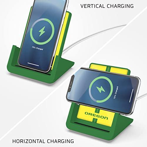 SOAR NCAA Wireless Charging Stand V.4, Oregon Ducks - 757 Sports Collectibles