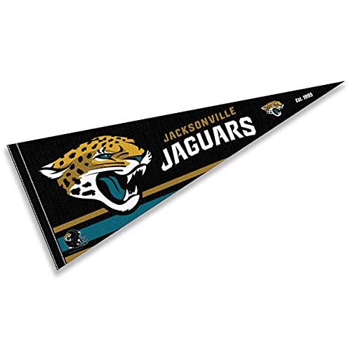 WinCraft Jacksonville Jaguars Pennant Banner Flag - 757 Sports Collectibles