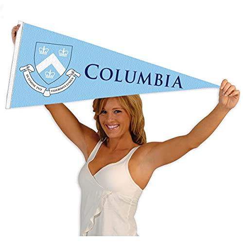 College Flags & Banners Co. Columbia Lions Pennant Full Size Felt - 757 Sports Collectibles