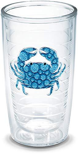 TERVIS Tumbler, 16-Ounce, "Blue Crab" - - 757 Sports Collectibles