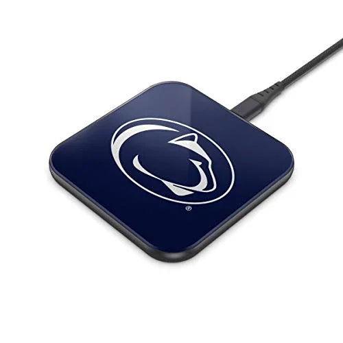 NCAA Penn State Nittany Lions Wireless Charging Pad, White - 757 Sports Collectibles