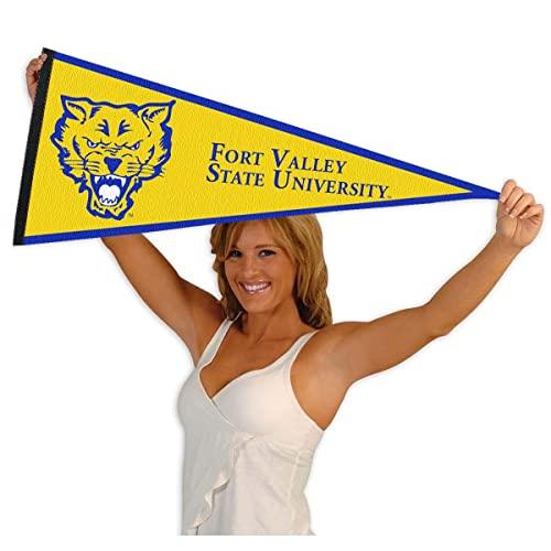 College Flags & Banners Co. Fort Valley State Wildcats Pennant - 757 Sports Collectibles