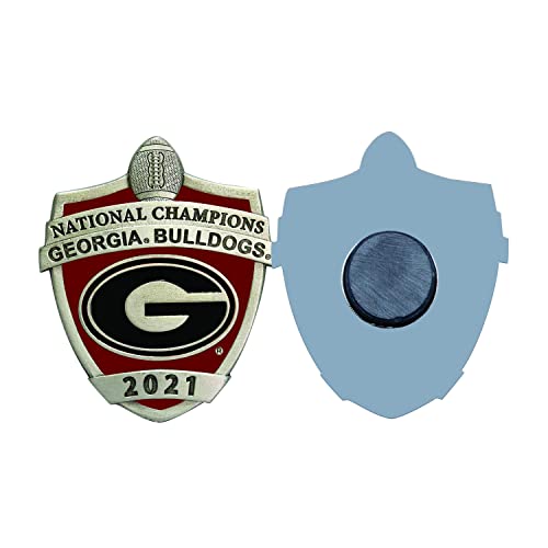 Heritage Pewter 2021-2022 National Champions Georgia Bulldogs 2021-2022 National Champions Magnet | Intricately Crafted Metal Pewter - 757 Sports Collectibles