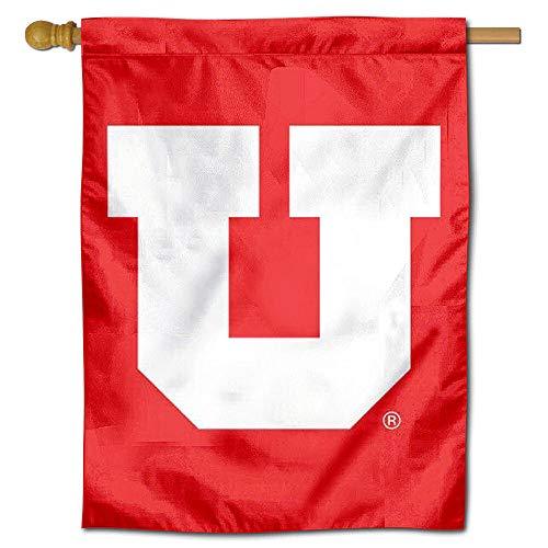 College Flags & Banners Co. Utah Banner House Flag - 757 Sports Collectibles