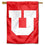 College Flags & Banners Co. Utah Banner House Flag - 757 Sports Collectibles