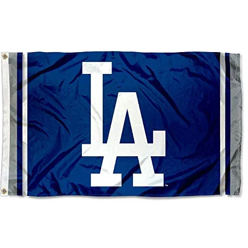 WinCraft Los Angeles Dodgers LA Logo Flag and Banner - 757 Sports Collectibles