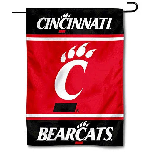 College Flags & Banners Co. Cincinnati Bearcats Garden Flag - 757 Sports Collectibles