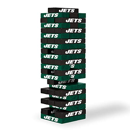 Wild Sports NFL New York Jets Table Top Stackers 3" x 1" x .5", Team Color - 757 Sports Collectibles
