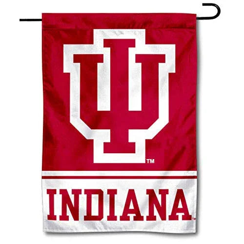College Flags & Banners Co. IU Hoosiers Garden Flag - 757 Sports Collectibles