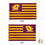 Desert Cactus Central Michigan University Flag CMU Chippewas Flags Banners 100% Polyester Indoor Outdoor 3x5 (Nation) - 757 Sports Collectibles