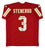 Jan Stenerud"HOF 91" Authentic Signed Red Pro Style Jersey BAS Witnessed - 757 Sports Collectibles