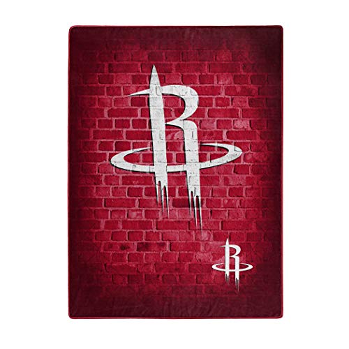 Northwest NBA Houston Rockets 60x80 Raschel Street DesignBlanket, Team Colors, One Size (1NBA080500010RET) - 757 Sports Collectibles