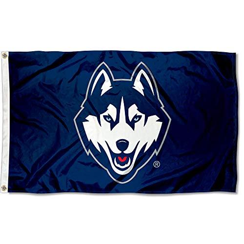 College Flags & Banners Co. Connecticut Huskies Flag - 757 Sports Collectibles