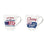 Team Sports America New York Giants, Ceramic Cup O'Java 17oz Gift Set - 757 Sports Collectibles