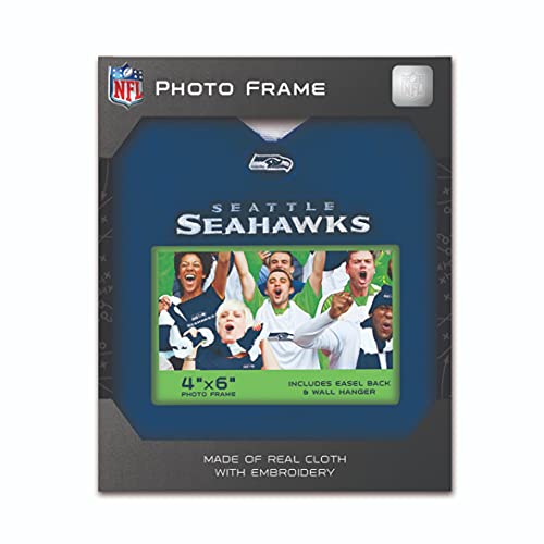 MasterPieces NFL Seattle Seahawks 4"X6" Uniform Photo Picture Frame - 757 Sports Collectibles
