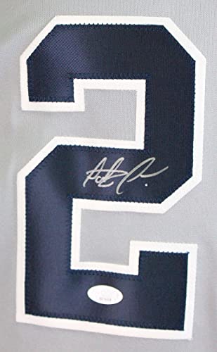 Fernando Tatis Jr. Autographed San Diego Padres Grey Majestic Jersey-JSA Silver - 757 Sports Collectibles