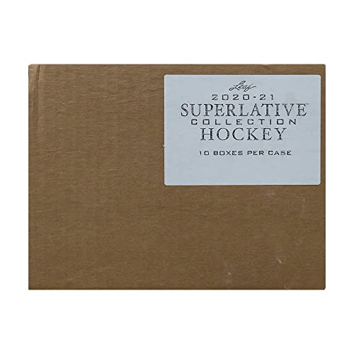 2020-21 Leaf Superlative Collection Hobby Hockey 10-Box Case - 757 Sports Collectibles