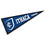 College Flags & Banners Co. Ithaca Bombers Pennant - 757 Sports Collectibles