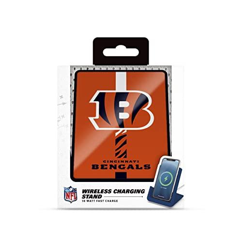 SOAR NFL Wireless Charging Stand, Cincinnati Bengals - 757 Sports Collectibles