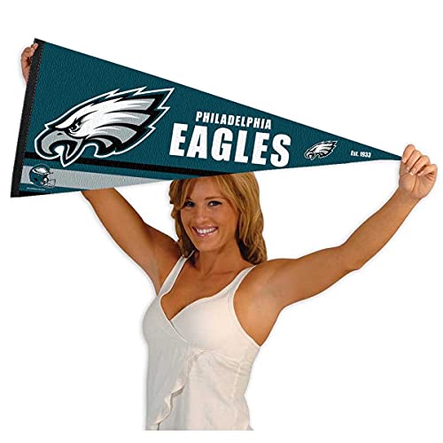 WinCraft Philadelphia Eagles Pennant Banner Flag - 757 Sports Collectibles