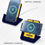 SOAR NCAA Wireless Charging Stand V.4, Michigan Wolverines - 757 Sports Collectibles