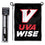 Virginias College at Wise Cavaliers New UVA Wise Logo Garden Flag and Flag Stand Pole Holder Set - 757 Sports Collectibles