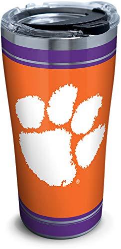 Tervis Made in USA Double Walled Clemson University Tigers Insulated Tumbler Cup Keeps Drinks Cold & Hot, 16oz, Spirit - 757 Sports Collectibles