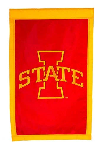 Team Sports America Iowa State Double Sided Applique Flag - 757 Sports Collectibles
