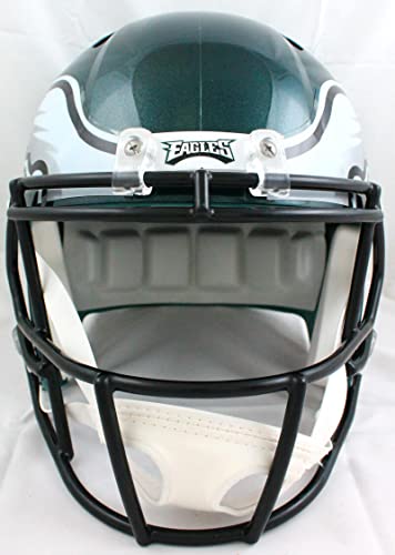 Darren Sproles Autographed Philadelphia Eagles F/S Speed Helmet w/SB Champs-Beckett W Hologram Silver - 757 Sports Collectibles
