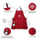 Team Sports America Collegiate Texas A&M Ultimate Grilling Apron Durable Cotton with Beverage Opener and Multi Tool For Football Fans Fathers Day and More - 757 Sports Collectibles