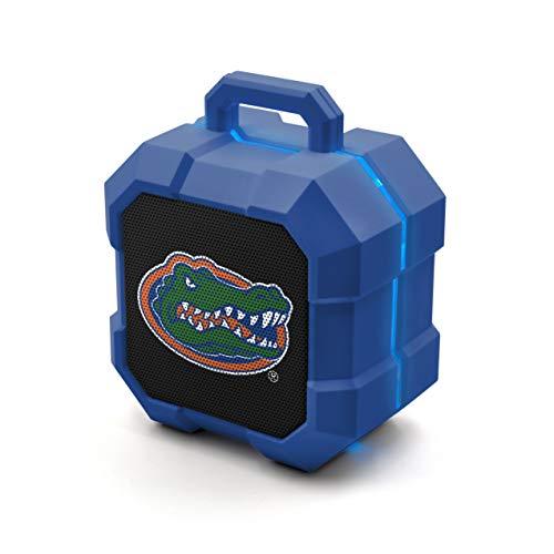 NCAA Florida Gators Shockbox LED Wireless Bluetooth Speaker, Team Color - 757 Sports Collectibles