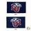 Desert Cactus Liberty University Flag Flames Flags Banners 100% Polyester Indoor Outdoor 3x5 (Style 1) - 757 Sports Collectibles