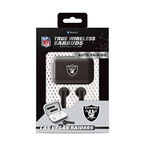 SOAR NFL True Wireless Earbuds V.4, Las Vegas Raiders - 757 Sports Collectibles