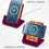 SOAR NCAA Wireless Charging Stand V.4, Virginia Tech Hokies - 757 Sports Collectibles