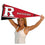 College Flags & Banners Co. Rutgers Pennant Full Size Felt - 757 Sports Collectibles