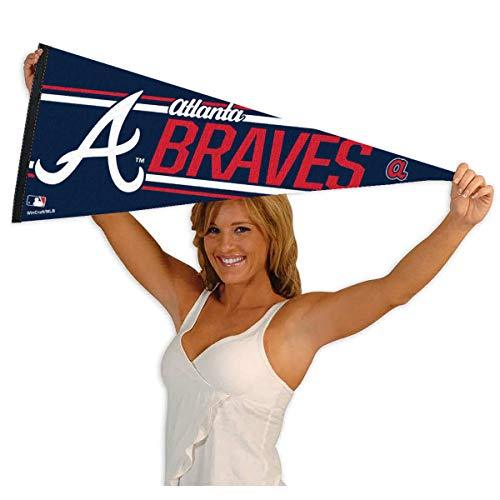 WinCraft Atlanta Baseball Large Pennant - 757 Sports Collectibles